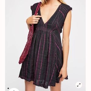 Free People Cactus Flower Mini Dress